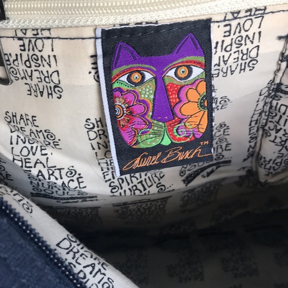 Laurel Burch tote bag cats - Picture 7 of 12